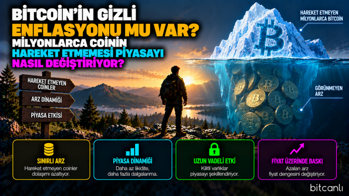 Bitcoin'in Gizli Enflasyonu Mu Var? Milyonlarca Coinin Hareket Etmemesi Piyasayı Nasıl Değiştiriyor?